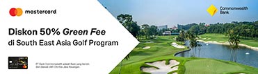 Diskon 50% Green Fee di South East Asia Golf Program